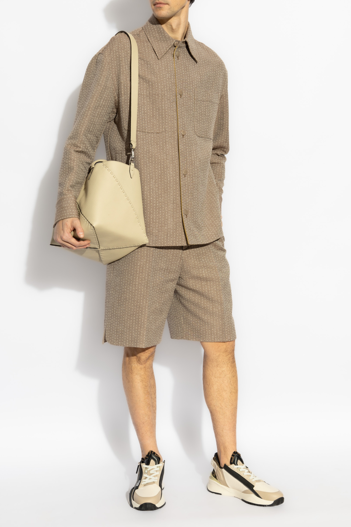 VIP【送料関税込】FENDI FF WOOL SHORTS Fendi Wool shorts | Men's Clothing | Vitkac
